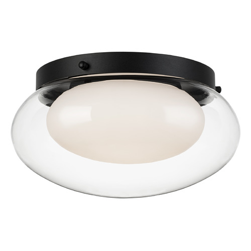 Matteo Lighting Caspian Matte Black LED Flushmount Light