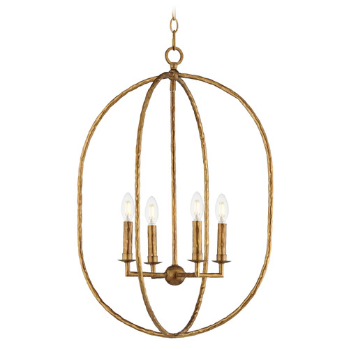 Maxim Lighting Martel Etruscan Gold Pendant Light