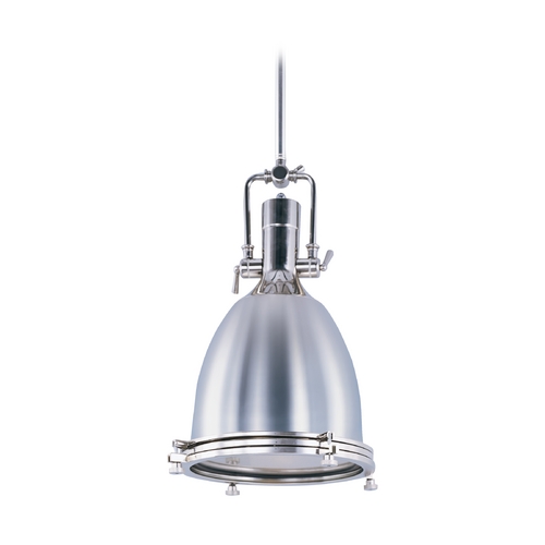 Maxim Lighting Hi-Bay Polished Nickel Pendant by Maxim Lighting 25104FTPN