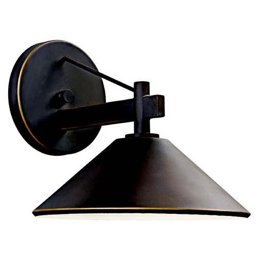 Kichler Lighting Ripley 10-Inch Outdoor Wall Light in Olde Bronze by Kichler Lighting 49060OZ