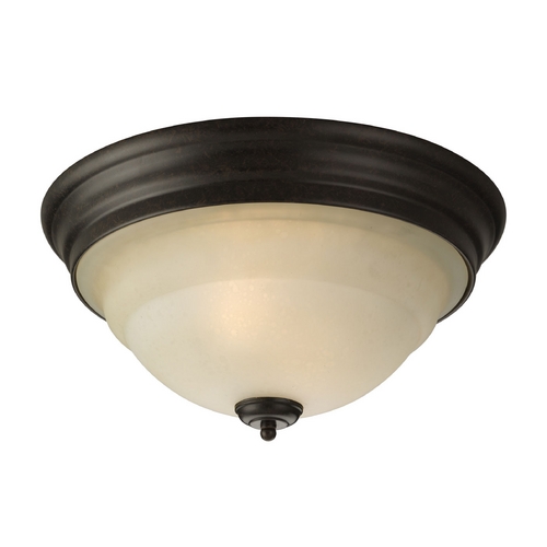 Progress Lighting Torino Flush Mount in Forged Bronze by Progress Lighting P3184-77