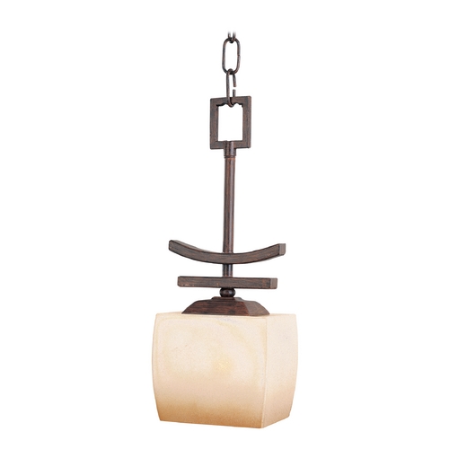 Maxim Lighting Asiana Roasted Chestnut Mini Pendant by Maxim Lighting 91082WSRC