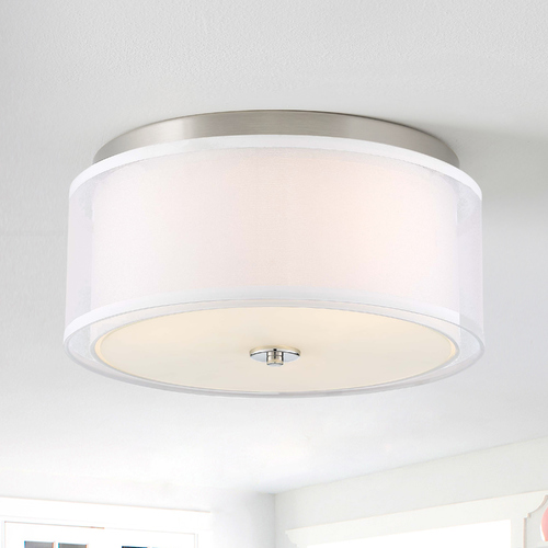 Studio 5 Polished Nickel Flush Mount by Minka Lavery