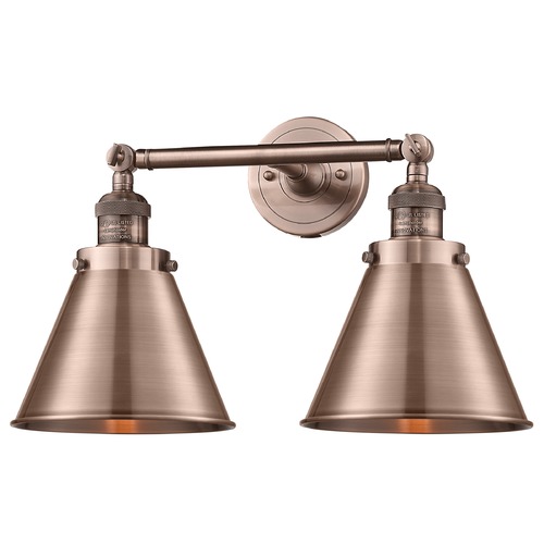 Innovations Lighting Innovations Lighting Appalachian Antique Copper Bathroom Light 208-AC-M13-AC