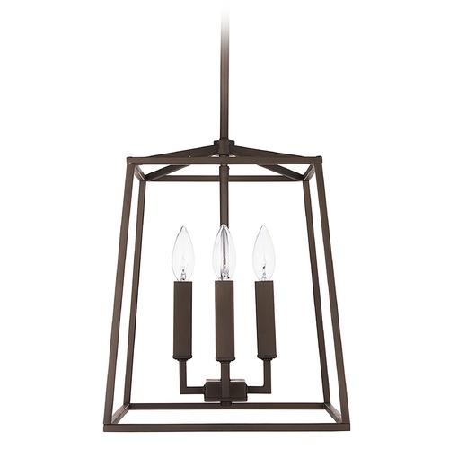 Capital Lighting Thea 12-Inch Lantern in Oil Rubbed Bronze by Capital Lighting 537641OR