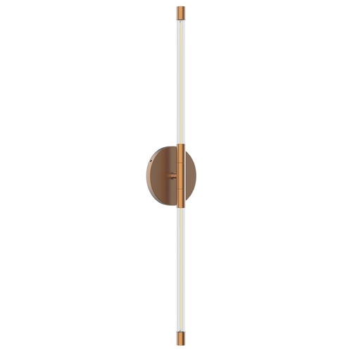 Motif 25.5-Inch LED Wall Sconce in Brushed Gold by Kuzco Lighting