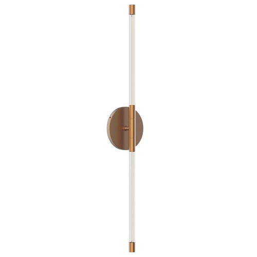 Kuzco Lighting Motif 25.5-Inch LED Wall Sconce in Brushed Gold by Kuzco Lighting WS74226-VB