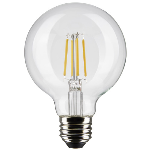Satco Lighting 4.5W G25 E26 Base Clear LED Light Bulb in 4000K by Satco Lighting S21228