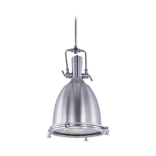 Maxim Lighting Hi-Bay Satin Nickel Pendant by Maxim Lighting 25104FTSN