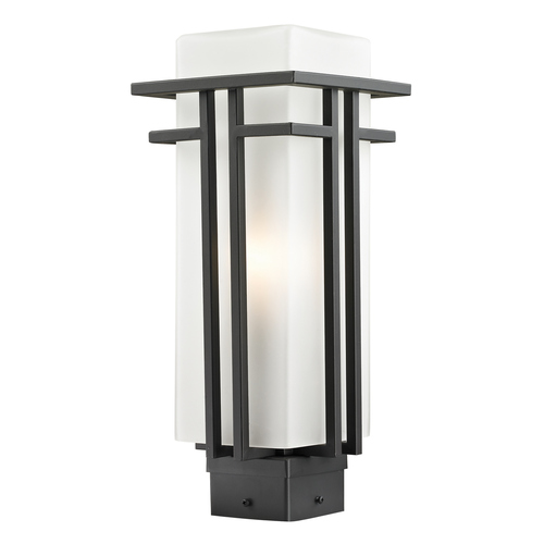 Z-Lite Abbey Outdoor Rubbed Bronze Post Light by Z-Lite 550PHM-ORBZ