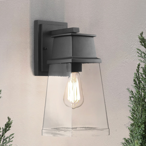 Progress Lighting Greene Ridge Black Medium Outdoor Wall Light by Progress Lighting P560100-031