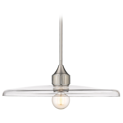 Paloma Brushed Nickel Pendant by Z-Lite