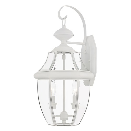 Livex Lighting Livex Lighting Monterey White Outdoor Wall Light 2251-03