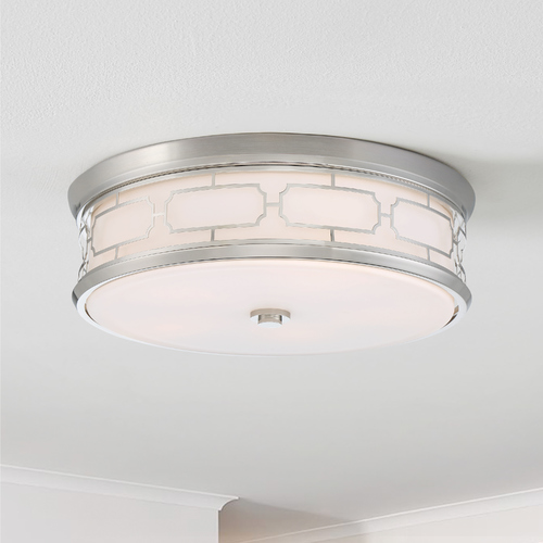 Polished Nickel LED Flush Mount by Minka Lavery
