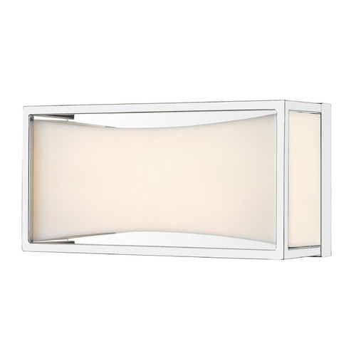 Z-Lite Baden Chrome LED Vertical Bathroom Light by Z-Lite 1933-8CH-LED