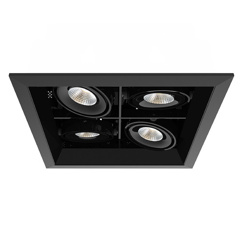 Eurofase Lighting Black & Black LED Recessed Kit by Eurofase Lighting TE164BLED-35-4-01