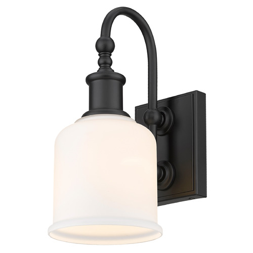 Bryant Matte Black Sconce by Z-Lite