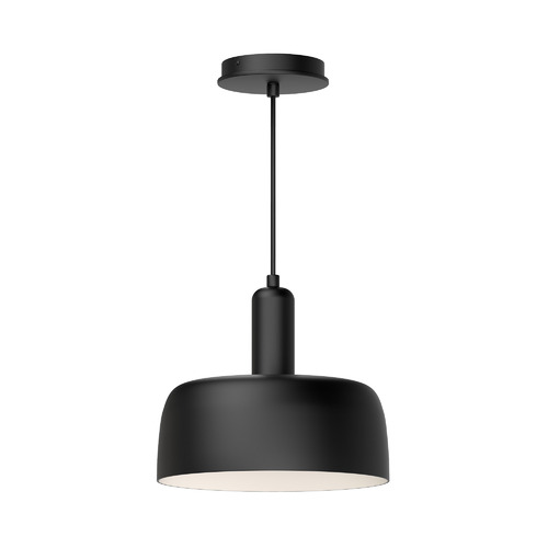 Adriano 10.50-Inch Wide Pendant in Matte Black by Alora Lighting