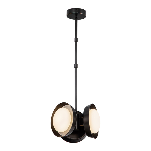 Alonso LED Pendant in Urban Bronze by Alora Lighting