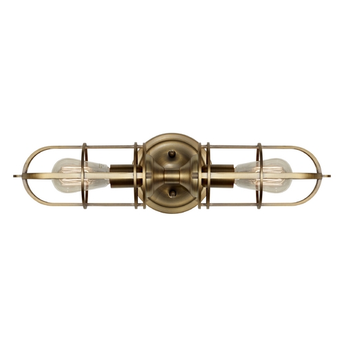 Urban Renewal Bath Light in Dark Antique Brass by Generation Lighting