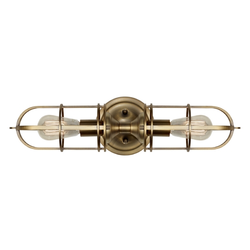 Generation Lighting Urban Renewal Bath Light in Dark Antique Brass by Generation Lighting WB1704DAB