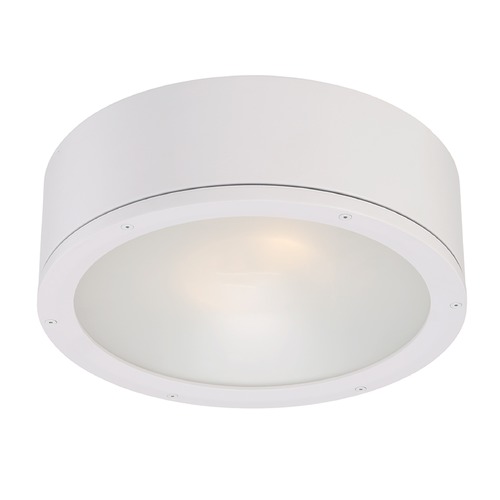 WAC Lighting WAC Lighting Tube White LED Close To Ceiling Light FM-W2612-WT