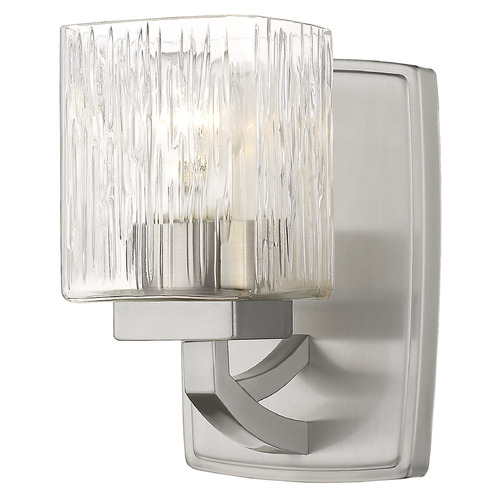 Z-Lite Zaid Brushed Nickel Sconce by Z-Lite 1929-1S-BN