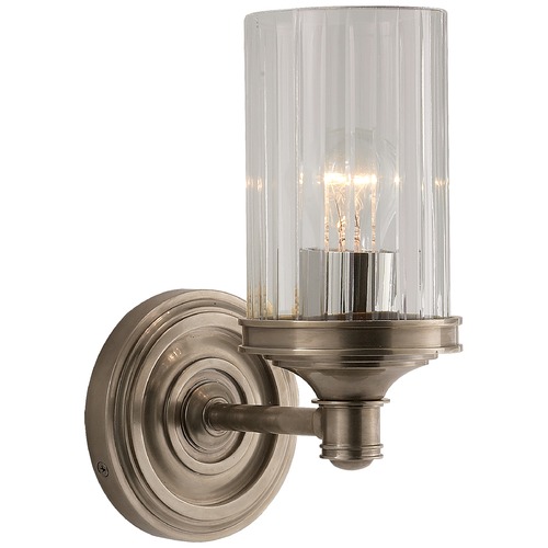 Visual Comfort Signature Collection Alexa Hampton Ava Sconce in Antique Nickel by Visual Comfort Signature AH2200ANCG