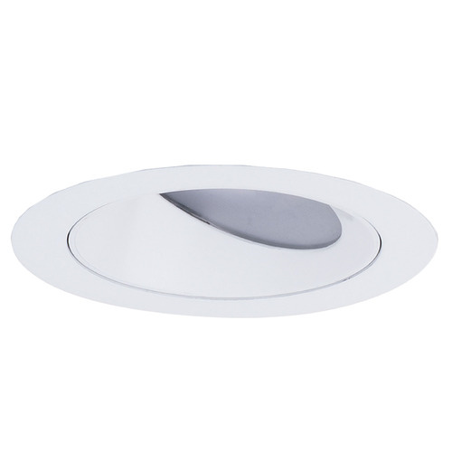 WAC Lighting 2-Inch FQ Shallow White LED Recessed Trim by WAC Lighting R2FRW1T-927-WT