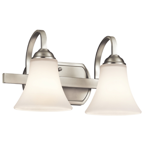 Kichler Lighting Keiran 14-Inch Brushed Nickel Vanity Light by Kichler Lighting 45512NI