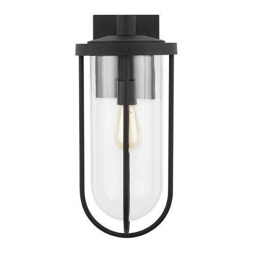 Corbin 18.50-Inch Outdoor Wall Light in Black by Capital Lighting