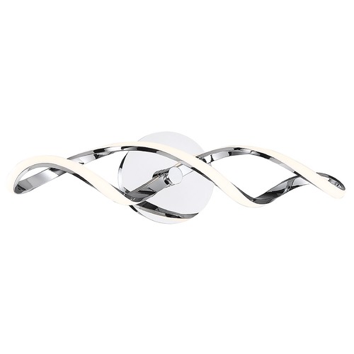Interlace Chrome LED Bathroom Light by WAC Lighting