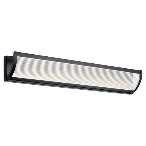 Kichler Lighting Roone 34-Inch LED Matte Black Vanity Light by Kichler Lighting 85051MBK