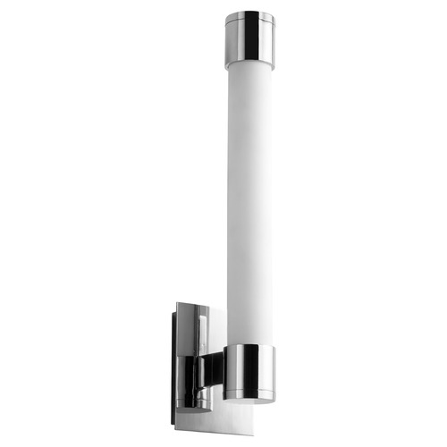 Zenith LED Acrylic Wall Sconce in Chrome by Oxygen Lighting