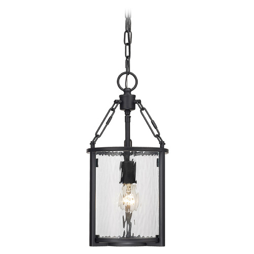 Z-Lite Barrington Matte Black Mini Pendant by Z-Lite 346P8-MB