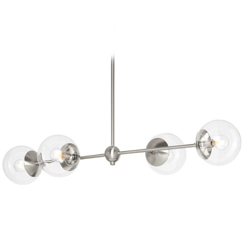 Progress Lighting Progress Lighting Atwell 2-Light Brushed Nickel Vanity Light P400326-009