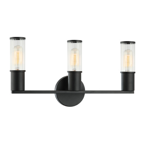 Klarice Matte Black Sconce by Matteo Lighting