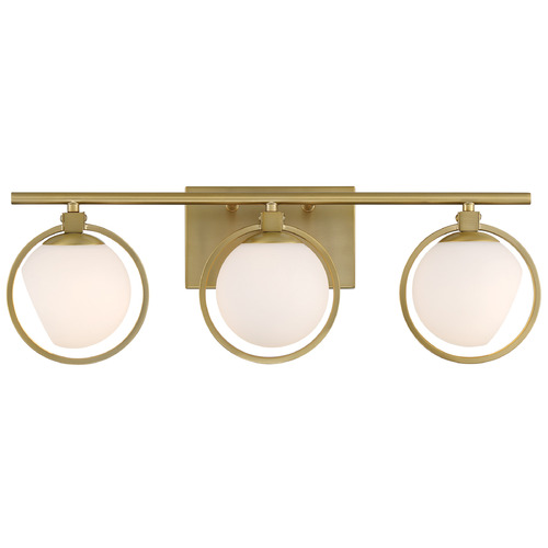 Designers Fountain Teatro Brushed Gold Bathroom Light