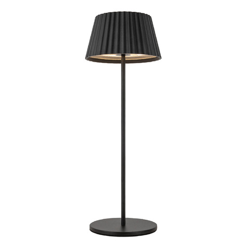 Kuzco Lighting Dario Black LED Table Lamp with Empire Shade