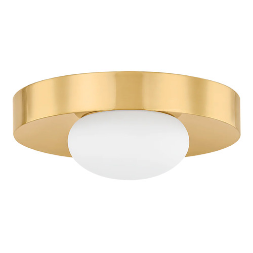 Mitzi Tara Aged Brass Single Light Pendant Light