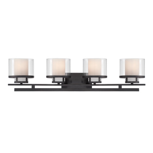 Designers Fountain Lighting Designers Fountain Fusion Biscayne Bronze Bathroom Light 86104-BBR