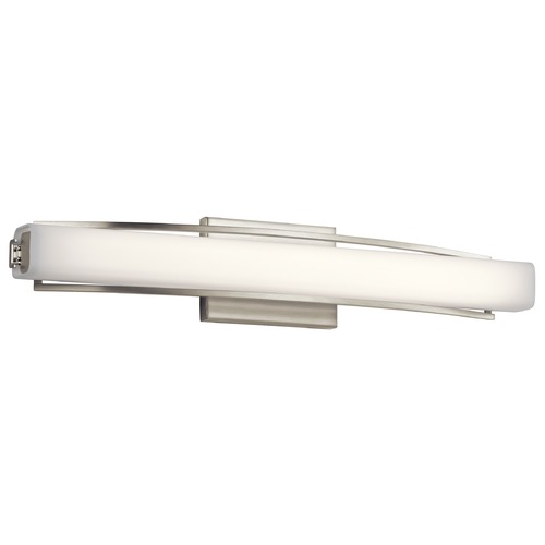 Rowan 25-Inch Brushed Nickel LED Bath Light by Elan Lighting