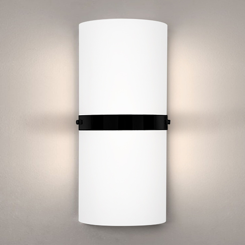 Modern Black LED Sconce 3000K 734LM by Kuzco Lighting