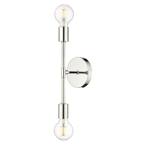 Z-Lite Modernist Chrome Sconce by Z-Lite 731-2S-CH