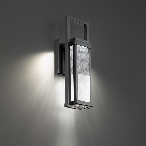 Modern Forms by WAC Lighting Revere Black LED Outdoor Wall Light by Modern Forms WS-W22115-BK