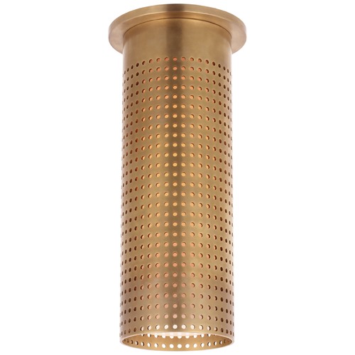 Kelly Wearstler Precision Flush Mount in Brass by Visual Comfort Signature