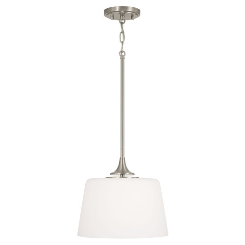 HomePlace by Capital Lighting Presley Dual Mount Pendant in Nickel by HomePlace by Capital Lighting 248911BN