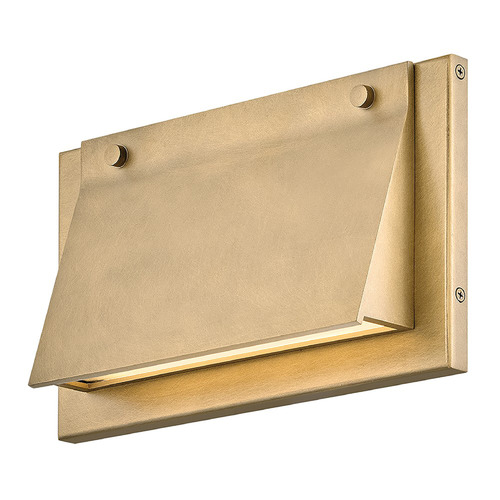 Hinkley Hinkley Fold Heritage Brass LED Outdoor Wall Light 28996HB