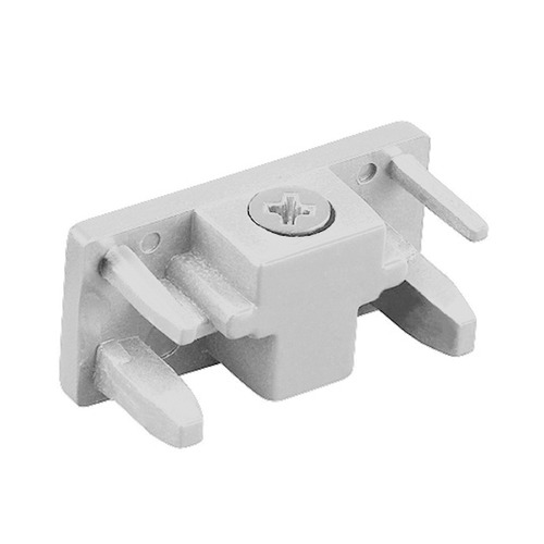 WAC Lighting White L Track End Cap