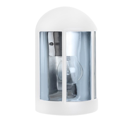 Outdoor Wall Light White Costaluz by Besa Lighting